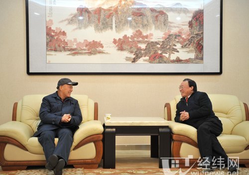 原湖北省省长郭树言一行来校调研
