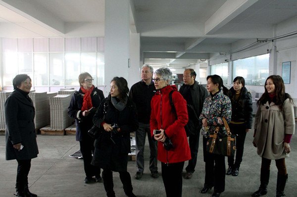 荷兰学院专家到许昌学院进行中加合作办学专业评估