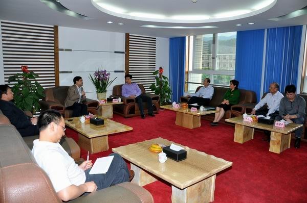 马国防等校领导会见建行三明分行林城行长