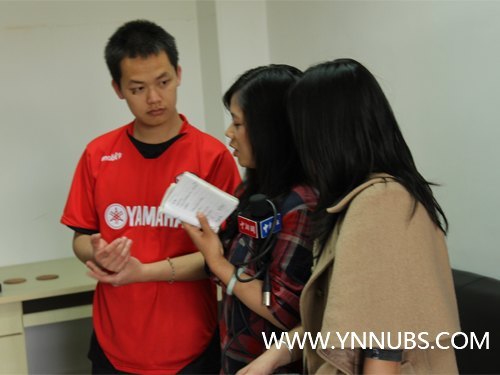泰国学生到云南师范大学商学院学艺中新社关注
