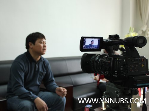 泰国学生到云南师范大学商学院学艺中新社关注