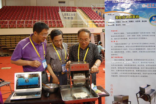 机械学院在第五届全国大学生机械创新设计大赛中喜获山西赛区一等奖