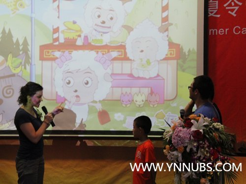 “中—美文化交流英语夏令营”中小学(学前)营顺利开营