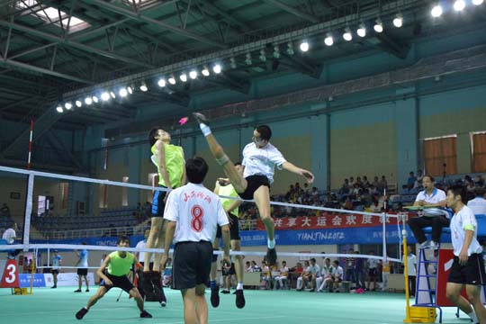 晋中学院毽球队在全国第九届大学生运动会中勇创佳绩