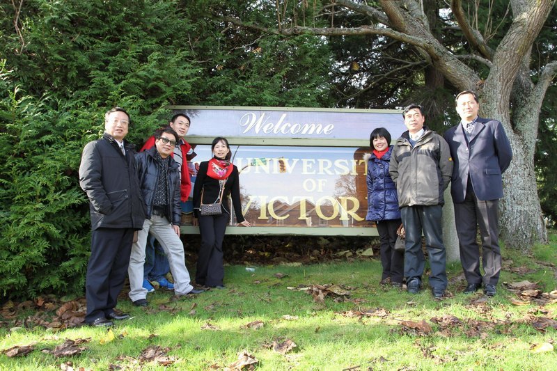 副校长董仕节率团访问加拿大合作高校