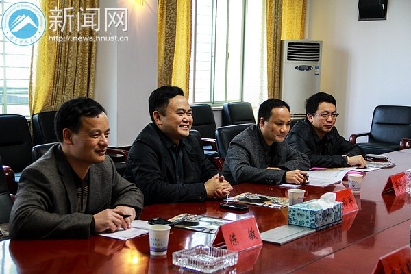 衡阳师范学院党委副书记皮修平来湖南科技大学交流