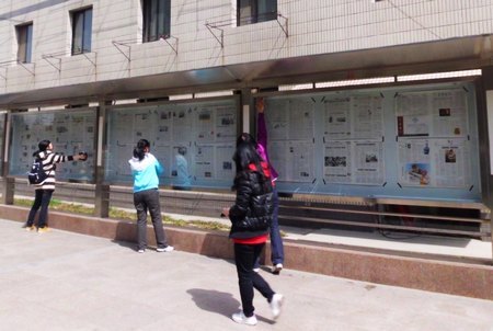 “我为校园洗洗脸”活动如期举行