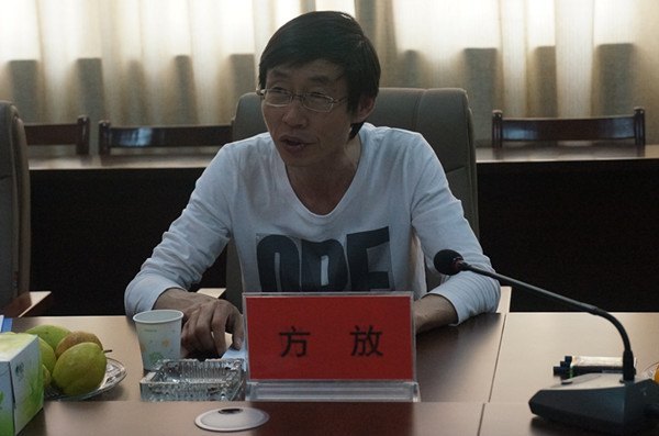 省教育考试院自考办主任方放一行检查武汉工程大学自学考试工作