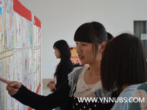 打开心扉用手播撒阳光 文字图像同绘一方晴空--记第九届“5٠25阳光行动”大学生心理健康宣传月活动之手抄报评选