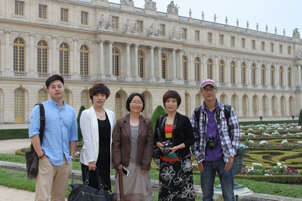 常州工学院代表团访问法国怡黎园和凡尔赛建筑大学