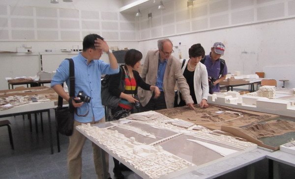 常州工学院代表团访问法国怡黎园和凡尔赛建筑大学