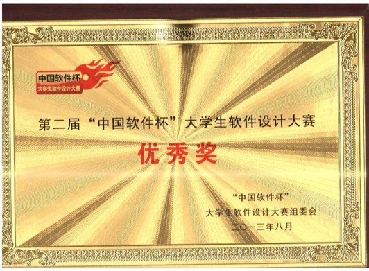 南昌工学院学子在第二届“中国软件杯”大学生软件设计大赛中…