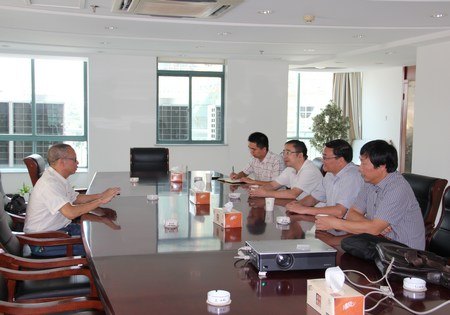 校领导走访天台校友企业家