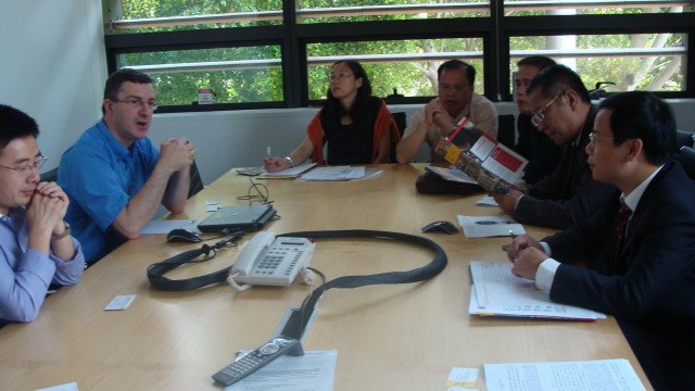 王恒胤率队访问新南威尔士大学和墨尔本大学