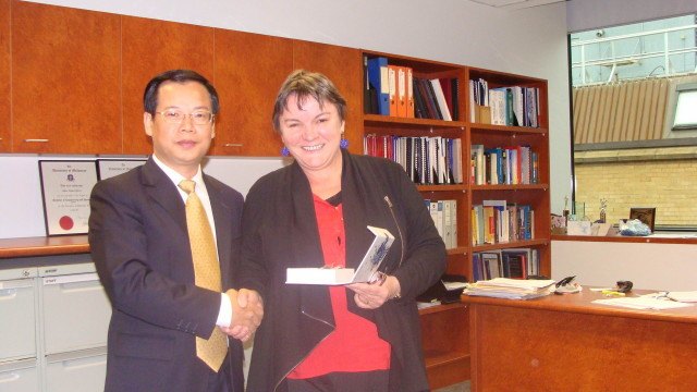 王恒胤率队访问新南威尔士大学和墨尔本大学