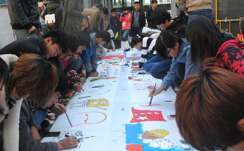 第八届百米长卷艺术创作大赛火热进行