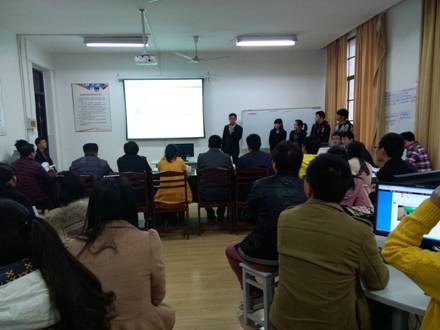 (图文)招生就业处举行创业模拟实训结课答辩会