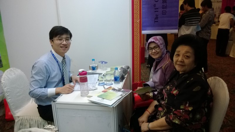云南师范大学商学院参加2013年泰国、马来西亚、印度尼西亚留学中国教育展