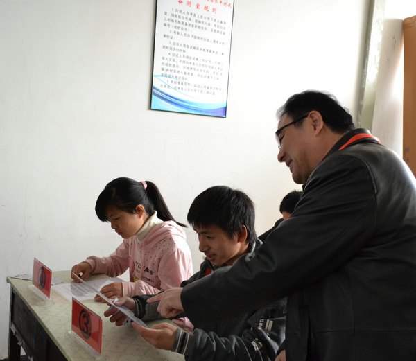 省普通话培训测试中心领导来武汉工程大学检查指导普通话测试工作