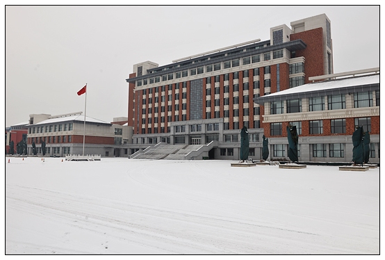 大学信息网 高校新闻 03 晋中学院新校区迎来第一次降雪