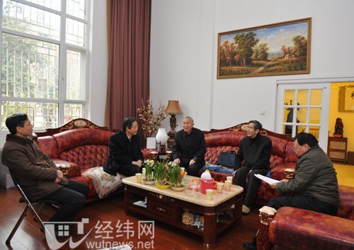 校领导看望慰问院士和国家名师