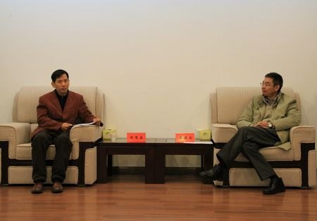 市文广新局郑楚森局长来校调研