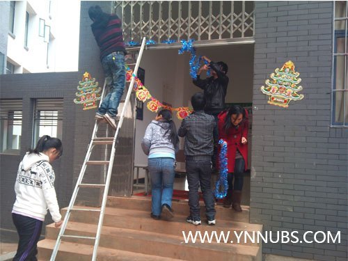 圣诞节,情暖杨林校区