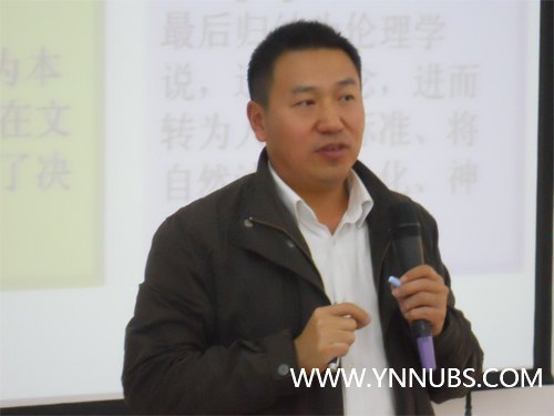 王昆来院长寄语全校学生立雄志做“四有”新人