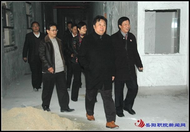 副市长郭振斌调研岳阳职业技术学院老年护理实训中心建设