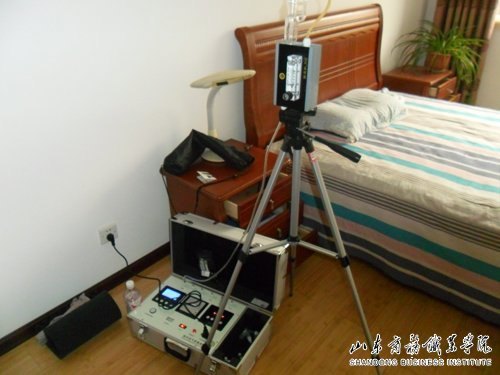 建筑系室内环境检测中心获好评