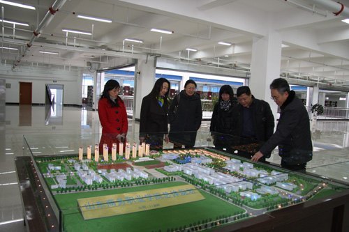 淄博职业学院来山东商务职业学院考察交流