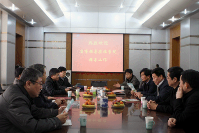 省人社厅副厅长赵新喜陪同新疆巴州副州长乌音山莅临石家庄职业技术学院考察新疆班培训工作