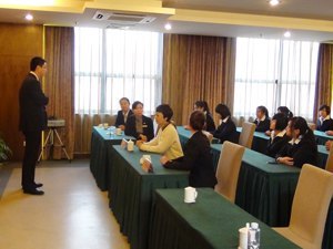 山东旅游职业学院“喜达屋班”举行开班仪式