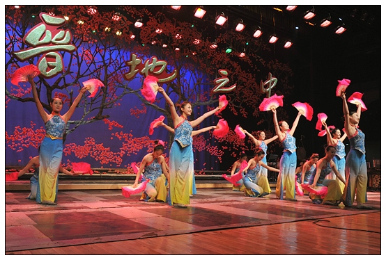 晋中市十台大戏闹新春之小花戏专场演出成功