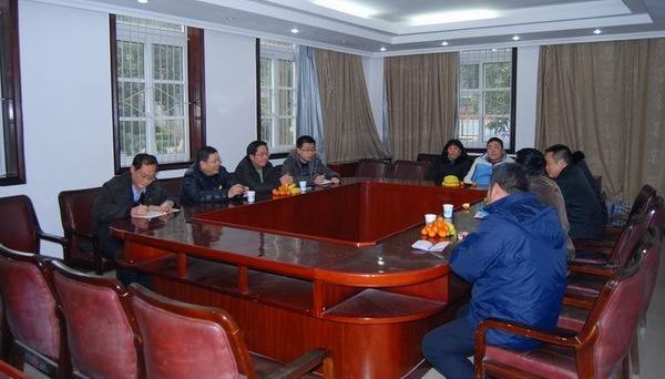 重庆三峡职业技术学院副院长赵福奎一行来重庆三峡学院交流考察安全保卫工作