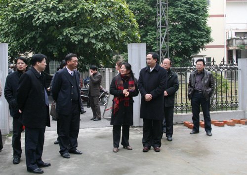 教育部师范教育司领导来广西师范学院调研