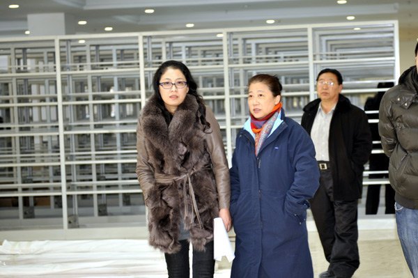 长春建筑学院召开图书馆建设、采购情况现场汇报会