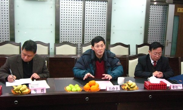 美国赴明经贸项目考察团(教育团队)莅校考察