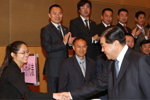 山东旅游职业学院毕业生迪拜接待温总理