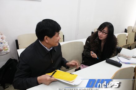 开学第一天 校领导走进课堂