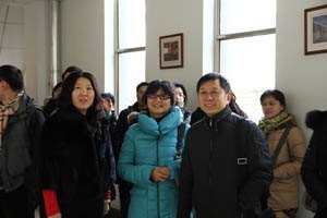 宁波城市职业技术学院考察团一行来山东旅游职业学院考察
