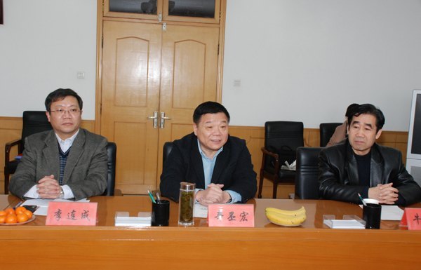 山东牧院客人来访