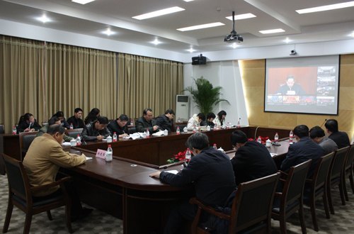 中南大学组织收看教育部在“创先争优”活动深入开展基层组织建设年活动视频会议