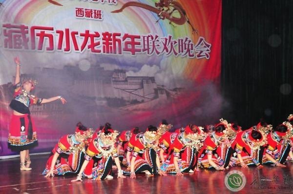 西藏班2012 藏历水龙新年联欢晚会剪影【组图】