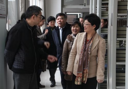 台州市领导来台州学院考察调研