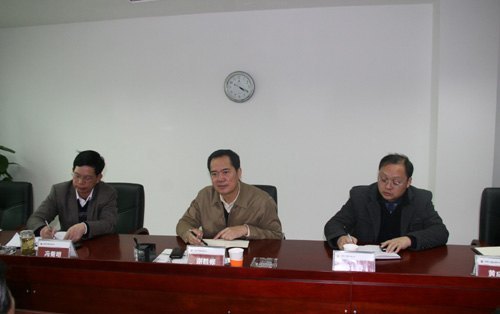 刘力书记率队赴广西地产集团有限公司磋商广西师范学院农场土地置换等事宜