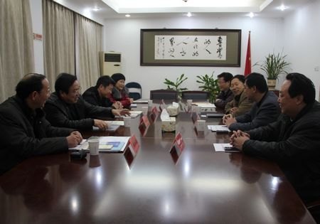 衢州学院客人来校考察交流