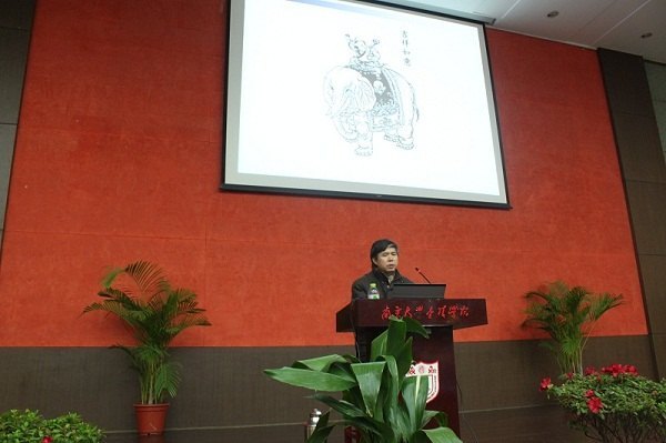 清华美院吴冠英教授受聘金陵学院兼职教授