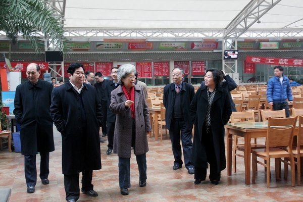 河南省人大原副主任吴全智莅临学院视察