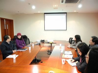 上海理工大学档案馆同仁前来上海电力学院业务交流